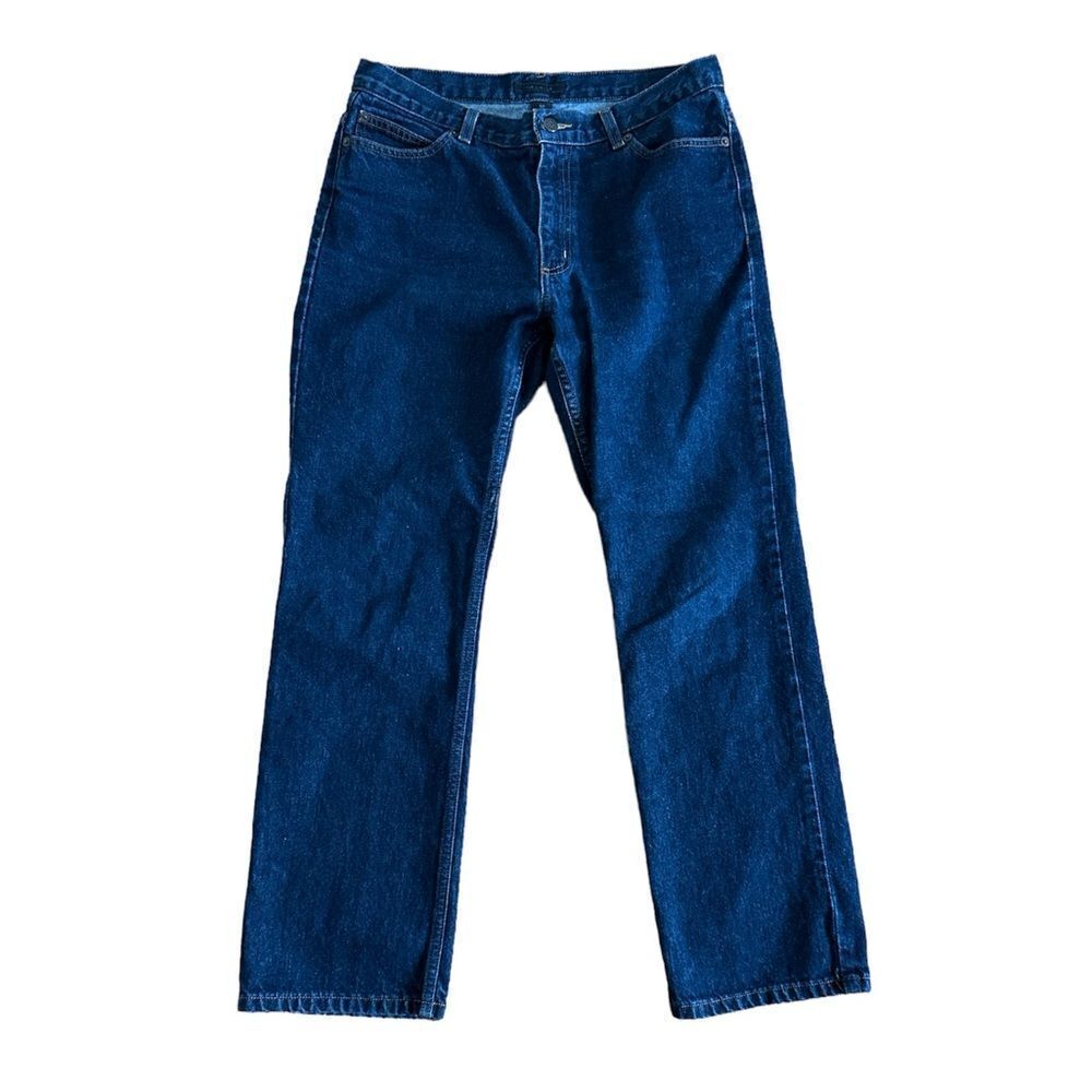 The Limited Medium to Dark Wash 100% Cotton Bootleg Jeans Size 12